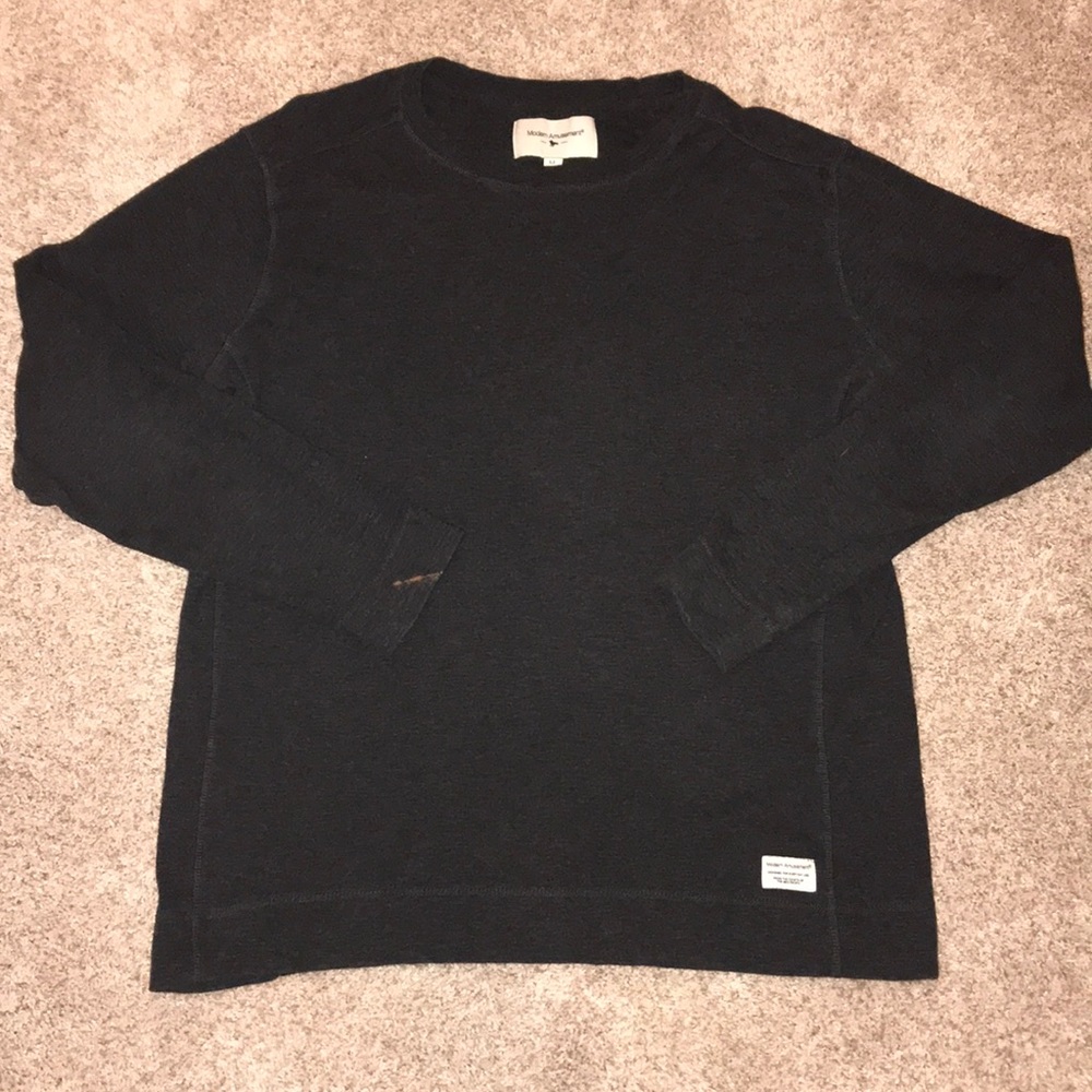 MODERN AMUSEMENT Long Sleeve T-Shirt Medium Grey